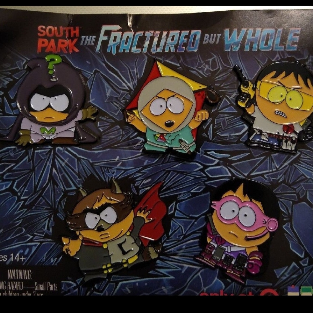 South Park Character Pin Set